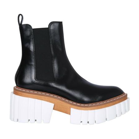 Stella McCartney, Heeled Boots Czarny, Kobieta, Rozmiar: 38 EU