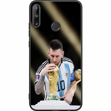 Huawei P40 Lite E Svart Skal Messi