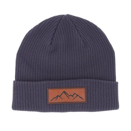 Wild Spirit - Grå cuff Beanie - Small Box Mountain Graphite Grey Cuff @ Hatstore