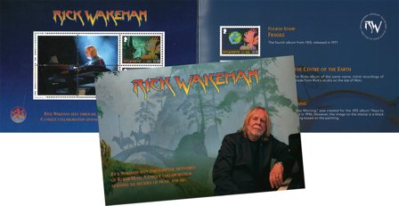 Isle of Man - Rick Wakeman - Postfrisk prestigehæfte