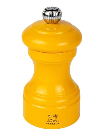Peugeot Bistro Safran Lakeret Peberkværn 10Cm - Yellow - 10 CM