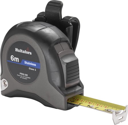 Hultafors 350503 Målebånd 6 m, Måleinstrumenter
