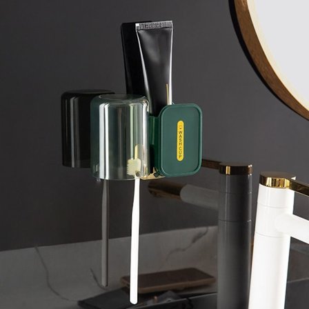 Sähköhammasharjateline Hammastikku Teline VIHREÄ NORMAALI NORMAALI