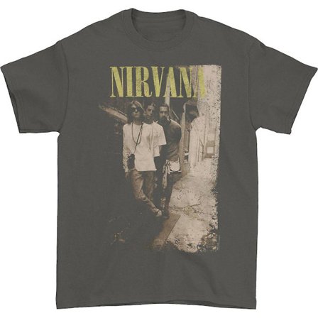 Nirvana Tegelvägg Alley Foto Regular Herr T-shirt