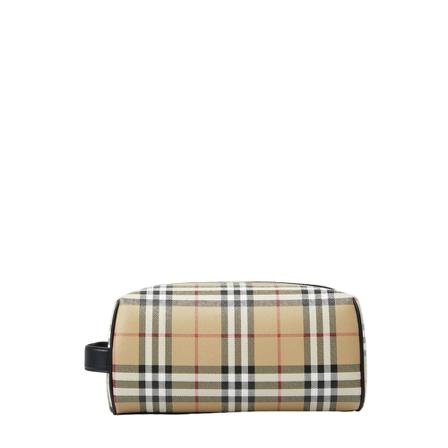Burberry, Toilet Bags Beige, Heren, Maat:ONE Size