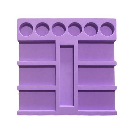 Borrbricka Organizer Med 6 Borrbrickor Målningstillbehör