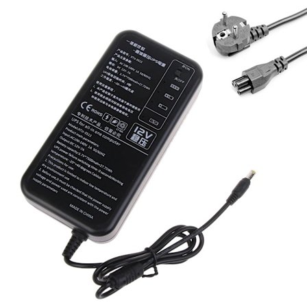 Uppladdningsbar 3,7V 7500mAh 12V 7A UPS power med 5,5x2,1mm utgång för trådlös routerkamera