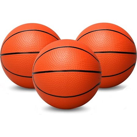 5" Mini Basketballe til Mini Kurv Basketball eller Over Døren Basketball Kurv Spil | PVC