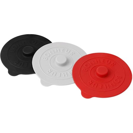 Silikone låg, 3 stk. kop låg - Genanvendelige anti-støv kop låg låg