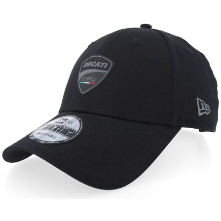 New Era - Motor Black adjustable Czapka Z Daszkiem - Ducati Washed 9FORTY Black Adjustable @ Hatstore