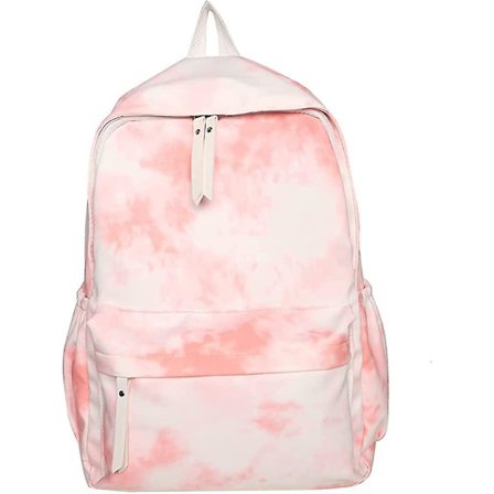 Rygsæk til Piger Drenge Tie Dye Skoletasker Stor Kapacitet Rygsække