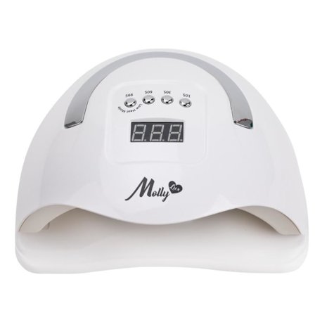 UV/LED 180W - Nagellampa - Molly Lux X7 Max - Vit