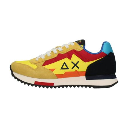 Sun68 - Sneakers - Gul - Herr - Storlek: 41 Eu, Herr, Storlek: 41 EU