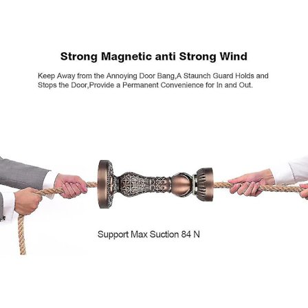 Retro magnetisk dörrstopp magnet dörrfångare dörrfångare hållare kraftig magnet