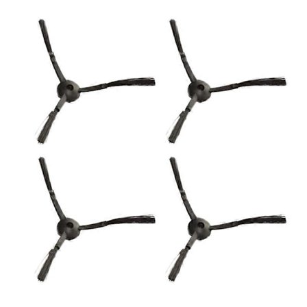 4 X Muoviset sivuharjat Medion MD16192 MD18500 MD18501 MD18600 -imuriin