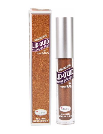 The Balm Lidquid Sparkling Liquid Eyeshadow Irish Coffee - Brown - 4.5 G