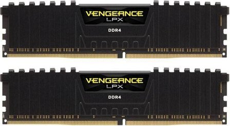 Corsair Vengeance LPX - DDR4 - 32 GB: 2 x 16 GB - DIMM 288-pin - 2133 MHz / PC4-17000 - CL13 - 1.2 V - ikke-bufret - ikke-ECC - svart