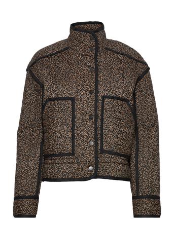Arlinda Quilt Jacket Brown Second Female