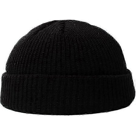 Strikket Lue Vinter Varm Skullcap Hatt