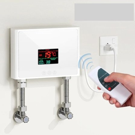 1100V Øjeblikkelig vand varmer badeværelse køkken væg monteret elektrisk vand varmer