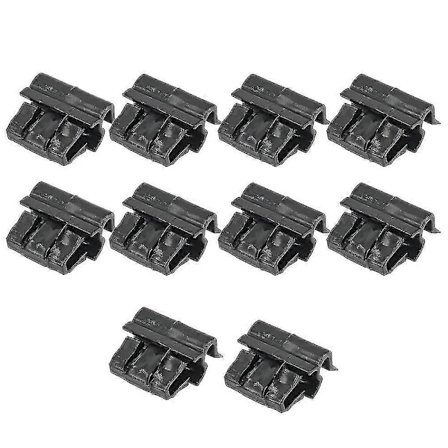 10 st För Model 3 Främre Bagageutrymme Bil Plastspänne Främre Motorhuv Box Spänne Clip 1472872-00-c