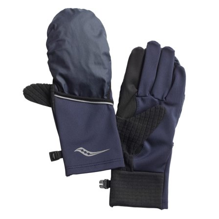 Saucony Fortify Convertible Gloves workout gloves Black M