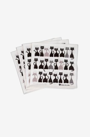 Rotor design - Servetter Selma 20-pack - Vit - Servetter - Från Homeroom