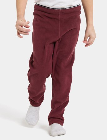 Didriksons Monte Kids' Pants - Burgundy - 80