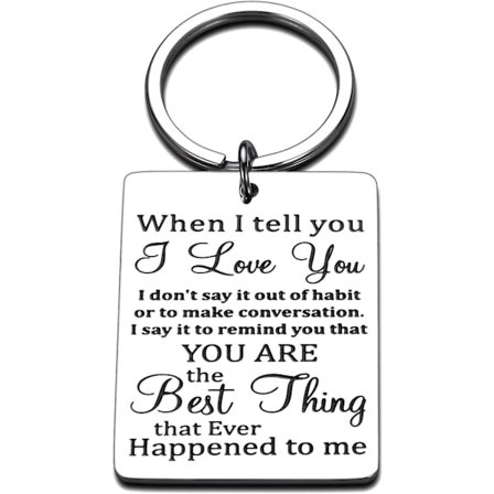 Jag Älskar Dig Presenter För Honom Henne Nyckelring För Pojkvän Fru Från Make Par Nyckelringar För Flickvän Julpresent Alla Hjärtans Dag Smycken För 