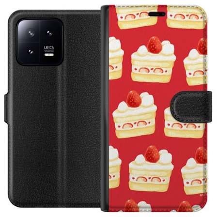 Plånboksfodral till Xiaomi 13 med Tårta