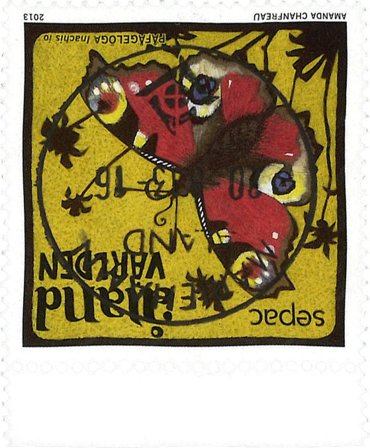 Åland - Sommerfugl - Stemplet sæt