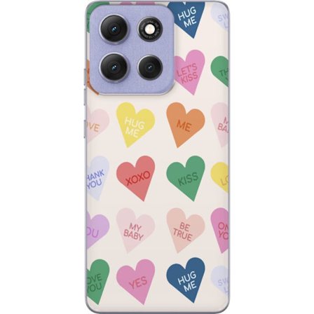 Kompatibelt Mobildeksel til Motorola Motorola Moto G86 CandyHearts