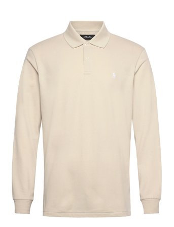 Ralph Lauren Golf Tailored Fit Performance Polo Shirt - Beige - L