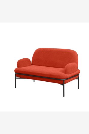 Hanah Home - 2-sits soffa Aster - Orange - 2-sits soffor - Från Homeroom