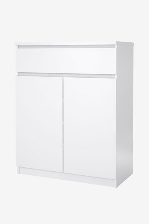Tvilum - Naia Skænk 2 døre + 1 skuffe - Pakke - Hvid - Aflastningsborde & sideborde - Fra Homeroom