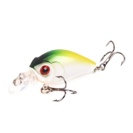 Minnow Fiske Lokkemidler Kunstig Wobbler Bass Agnfisk 3 3
