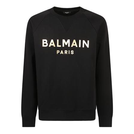 Balmain Tröja With Logo svart, Herr, Herr, Storlek: XL