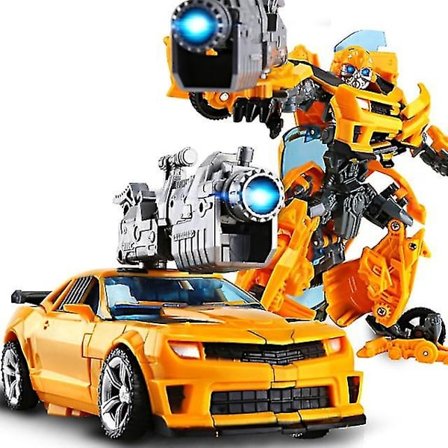 Transformer Bil Robot Legetøj - Perfekt Bumblebee