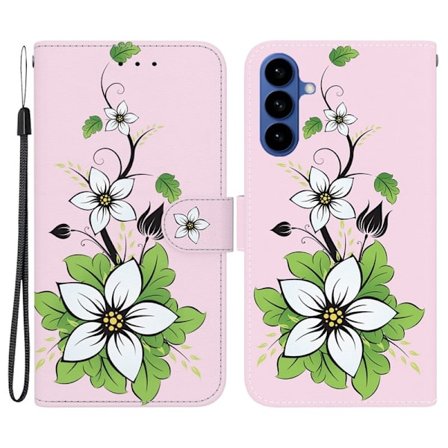 LILY Samsung Galaxy S26 Plånboksfodral Anti-Drop Mönstertryck Konstläder - Lily
