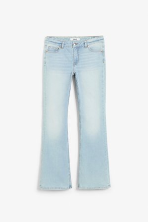 Kappahl | Flare Jeans Low Waist | Lys denim