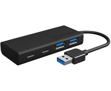 Icy Box-ICY BOX IB-HUB1426-U3 5Gbit/s Hub-Slank USB 3.0-hub for hastigheter opptil 5 Gbit/s-Computer accessories-USB-huber