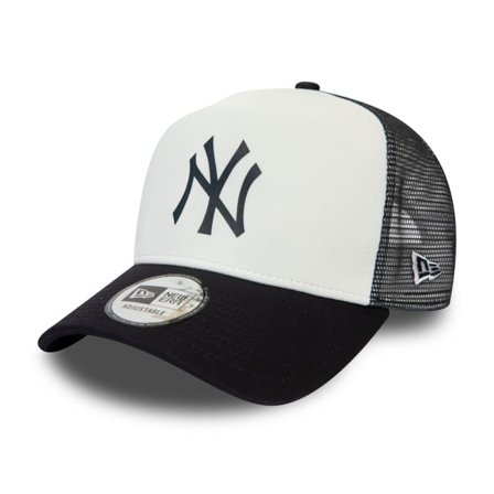 New Era Team Colour Block Trucker Ney Unisex caps White OneSize
