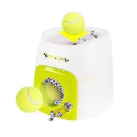 Automatisk boldkaster til hunde, legetøj til små og mellemstore hunde, interaktiv tennisboldkastermaskine med sikkerhedssensor