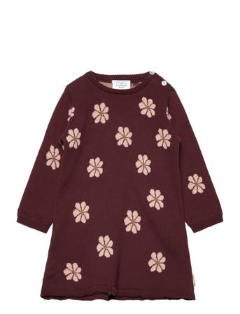 Klea - Kjole Dresses & Skirts Dresses Casual Dresses Long-sleeved Casual Dresses Brun Hust & Claire