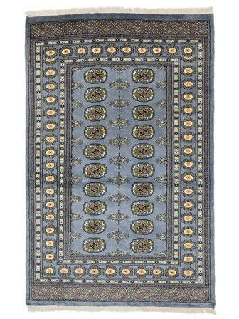 Handgeknüpft Pakistan Buchara 2Ply Teppich 128X199