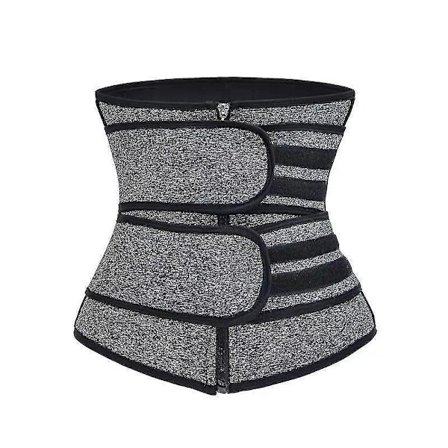 Taljetrimmer Bælte Kvinder Sauna Dragt Sved Wrap Træner Slankende Kropsformer Taljebælte