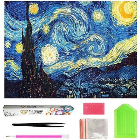 Full Drill 5D Diamond Painting Starry Night Diamond Painting fo