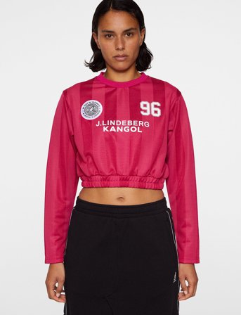 J. Lindeberg Fiona Football Jersey - Pink - XS