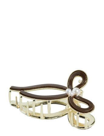 Pieces Pcrine N Bow Hairshark - Brown - ONE SIZE