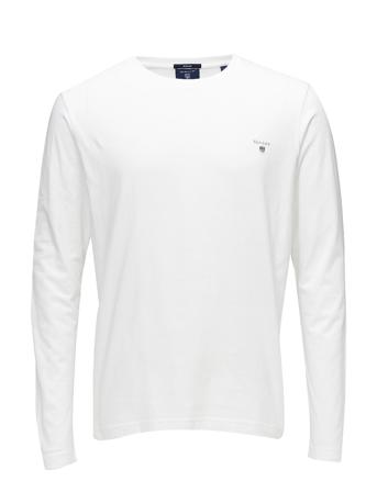 Original Ls T-Shirt T-shirts Long-sleeved Vit GANT